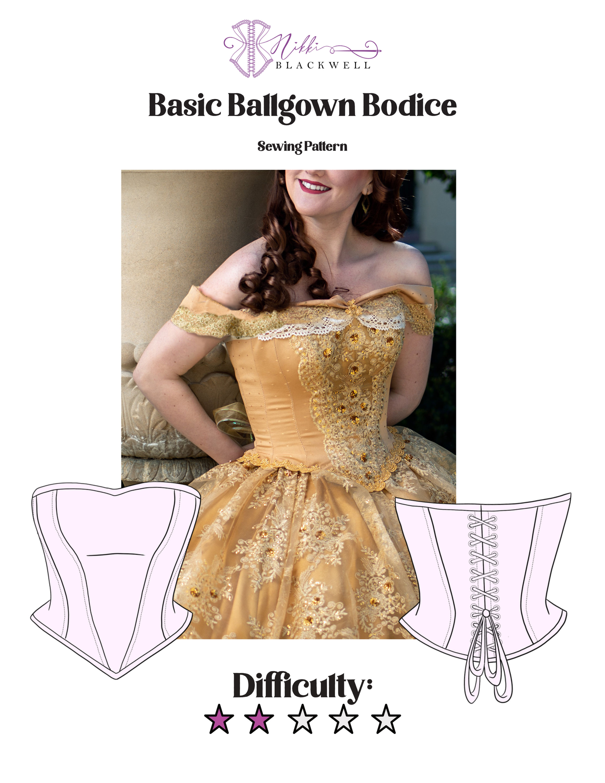 Basic Ballgown Bodice Pattern