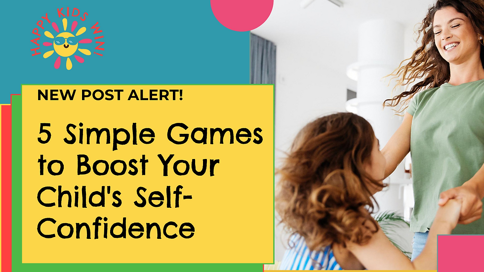 Happy Kids Win Boost Kids Self Confidence