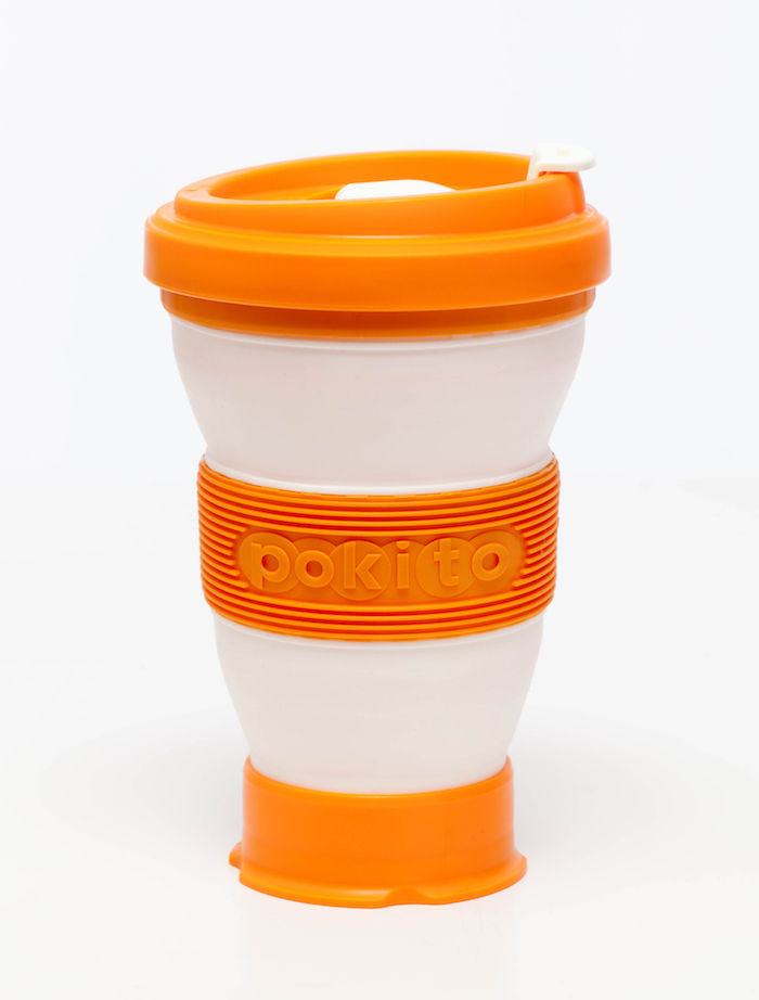 Pokito Reusable Coffee Cup Pumpkin