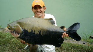 Pesqueiro Novo Anhanguera - Sol, Calor e muitos peixes