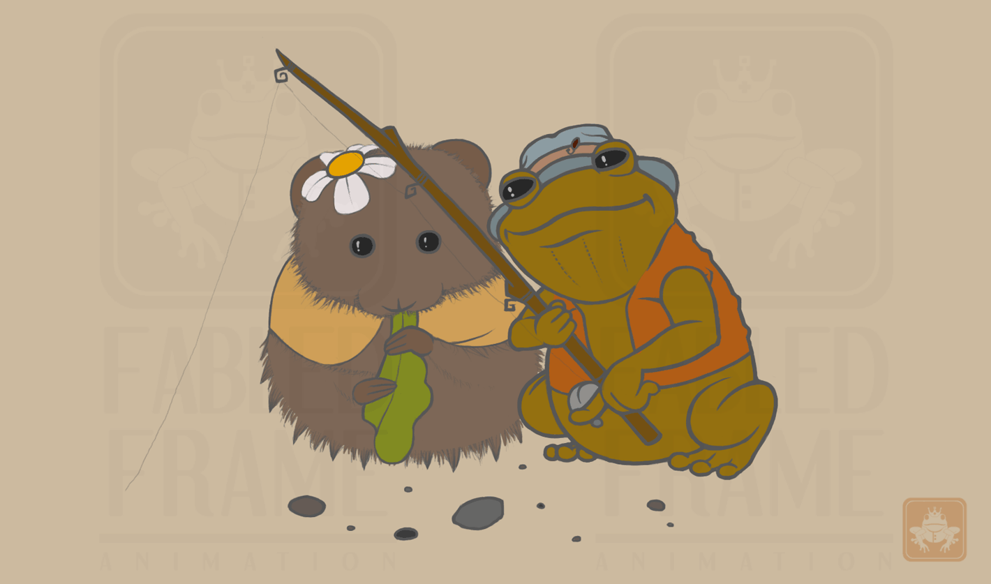 Frog-and-Vole-Animation-Flat