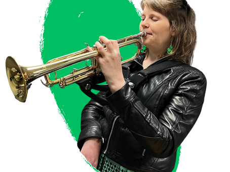 Sasha and her Trumpet
