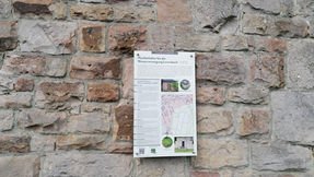 Info – Tafel zur Geschichte der Wasserversorgung in Leversbach