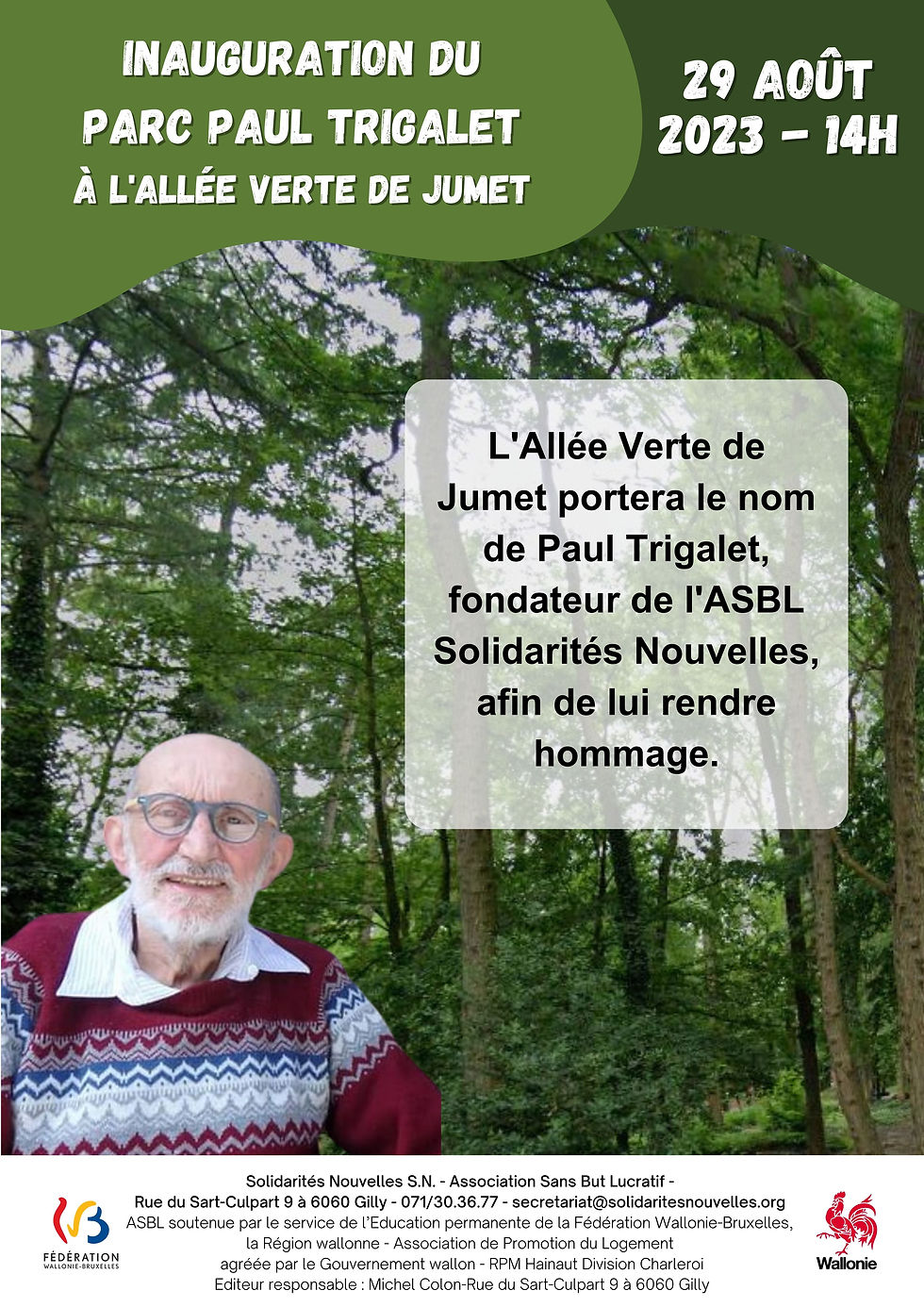 Inauguration Parc Paul Trigalet