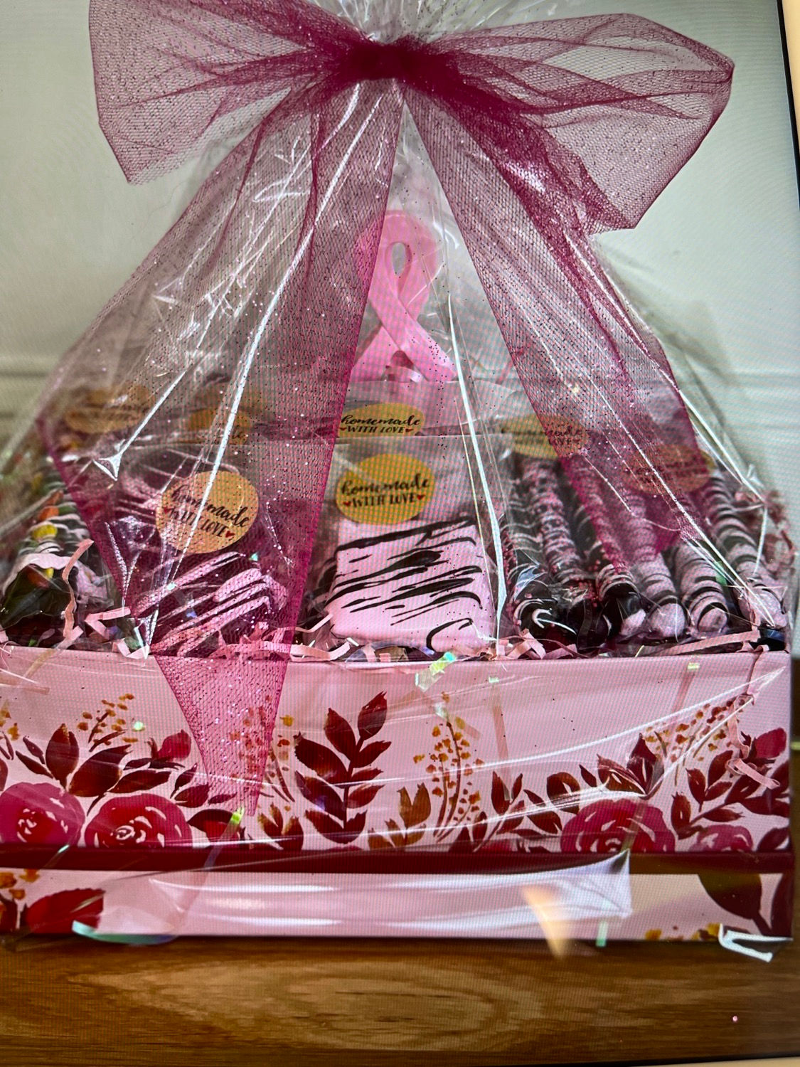 Breast Cancer Gift Basket