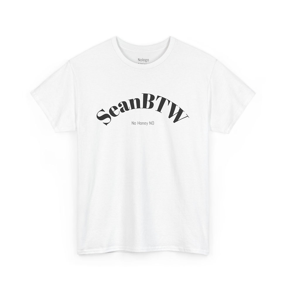 Thumbnail: Unisex Cotton Tee - SeanBTW Casual Tee