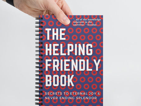 The Helping Friendly Book | A Mindfulness Journal | 5.5 x 8.5 inches | 140 pages
