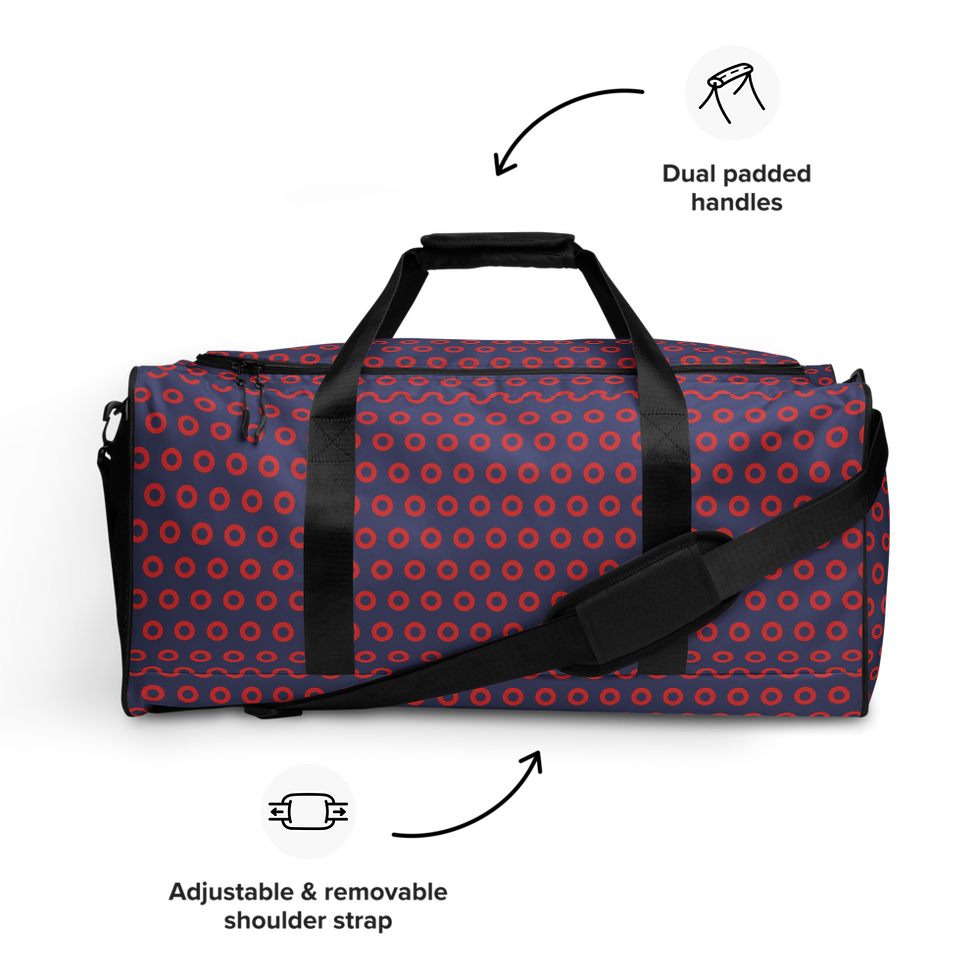 Thumbnail: Phish Donut Duffle bag (mini donuts)