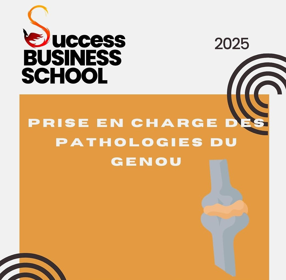 PRISE EN CHARGE DES PATHOLOGIES DU GENOU