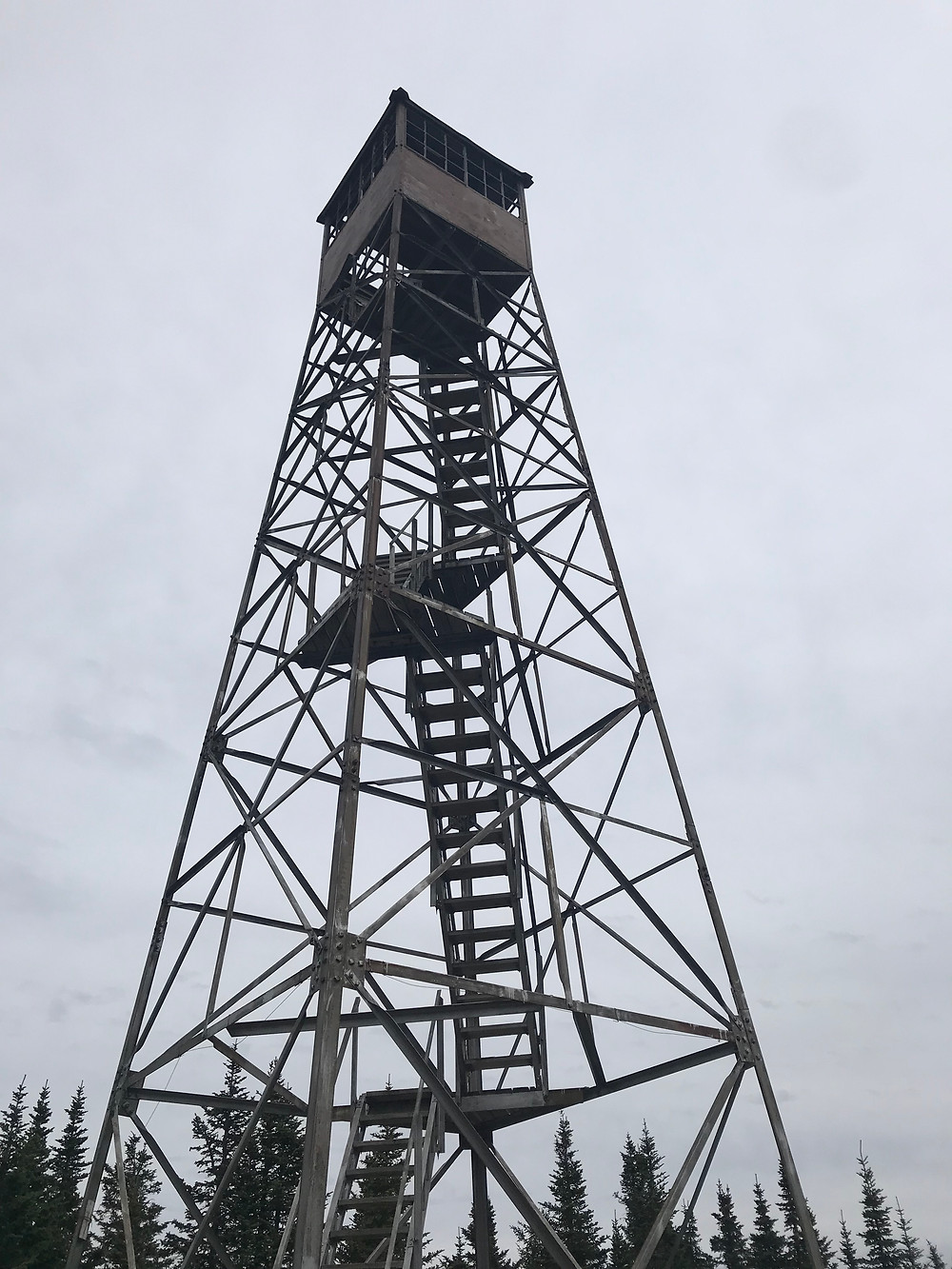 Bald Mountain Fire Tower, fire tower, hiking, vermont