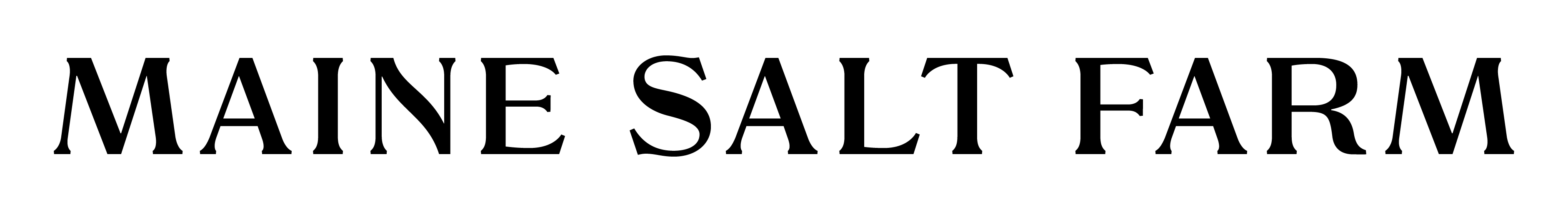 Maine Salt Farm logo