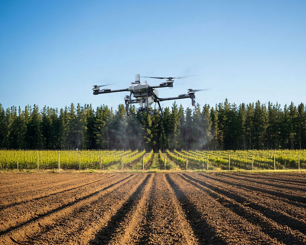 Siembra con drones IHM