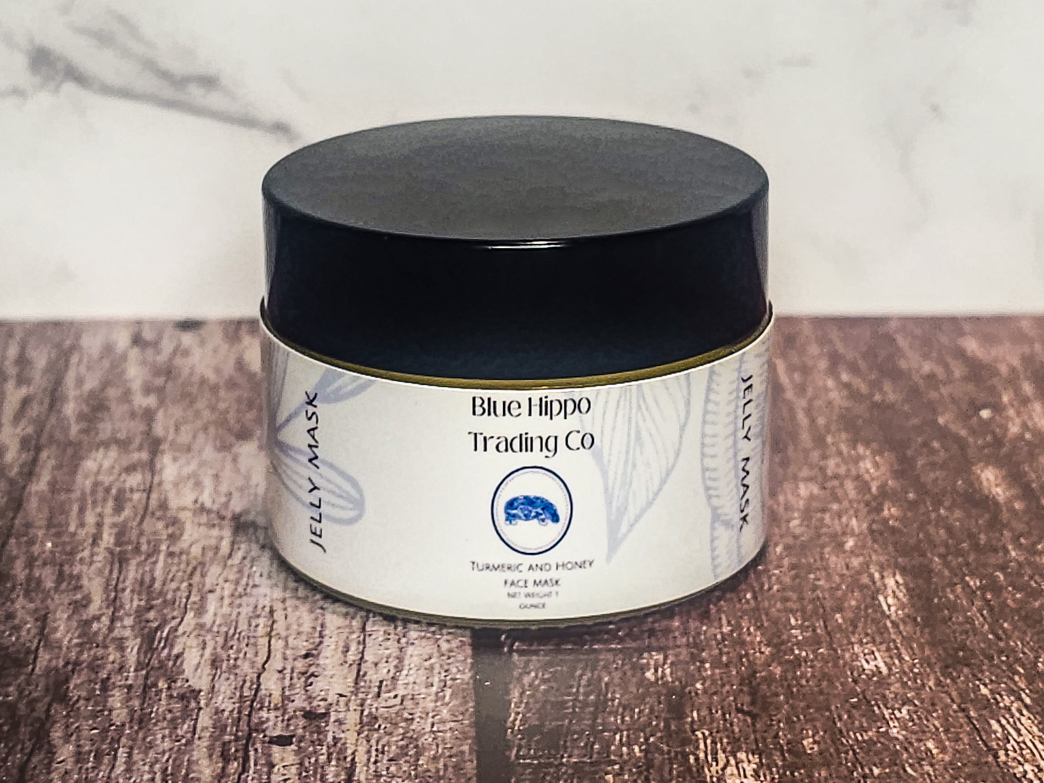 Turmeric and honey jelly mask