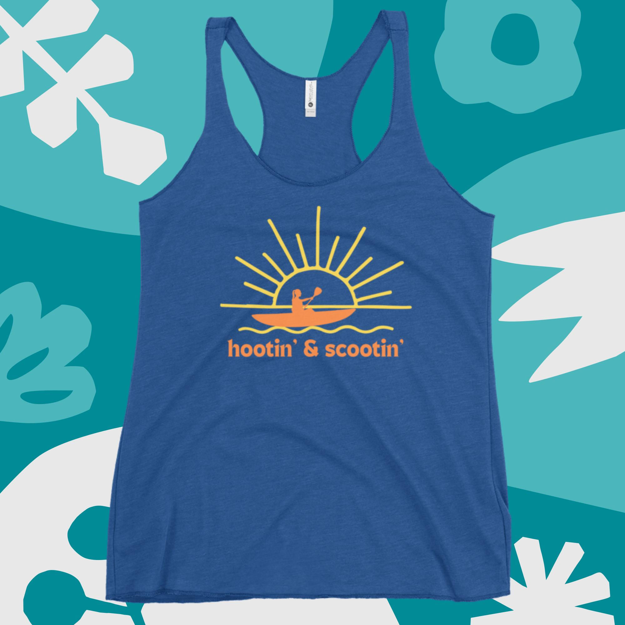 Hootin' & Scootin' Racerback Tank