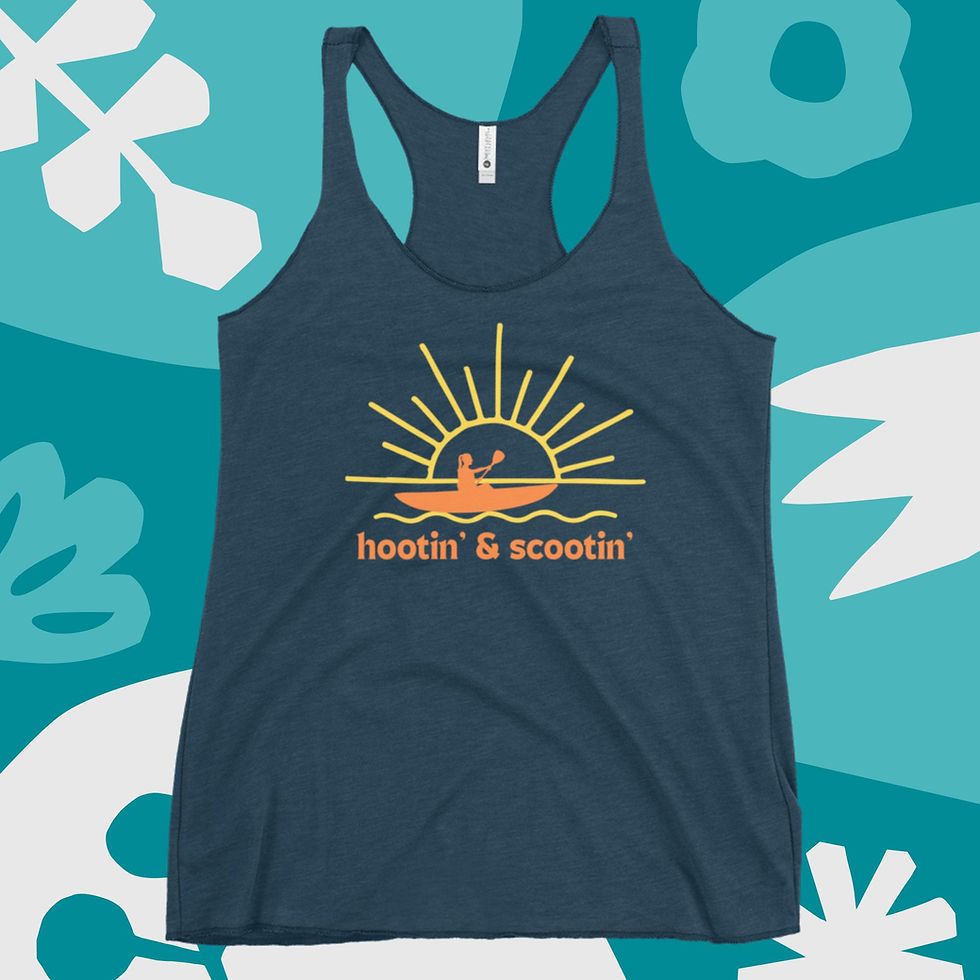 Thumbnail: Hootin' & Scootin' Racerback Tank