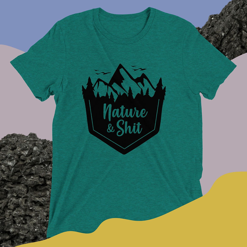 Nature & Shit unisex short sleeve t-shirt