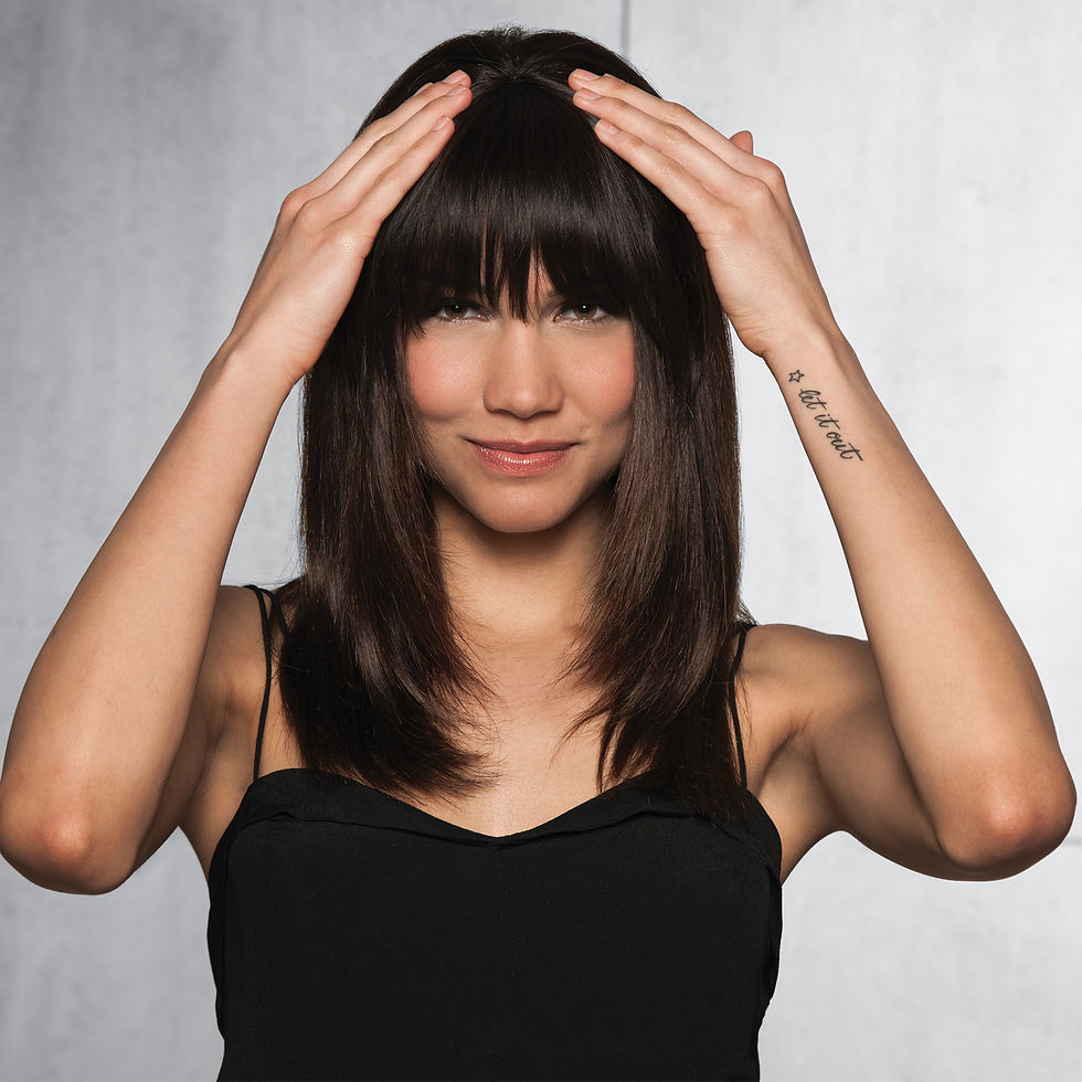 Thumbnail: Human Hair Clip in Bangs by HairDo