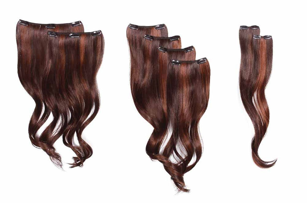 Thumbnail: 18" 8pc Wavy Extension Kit by HairDo
