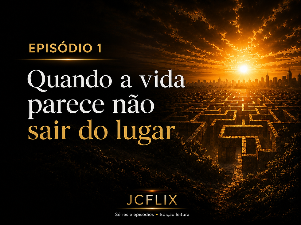 Quando a vida parece não sair do lugar