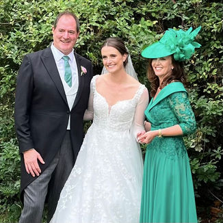 Happy Customers Photo Gallery of Bespoke Wedding Hats by Marvellous Millinery Winchester