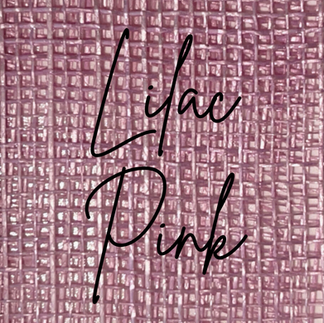 Lilac Pink sinamay fabric swatch — available for bespoke hat orders at Marvellous Millinery, Winchester