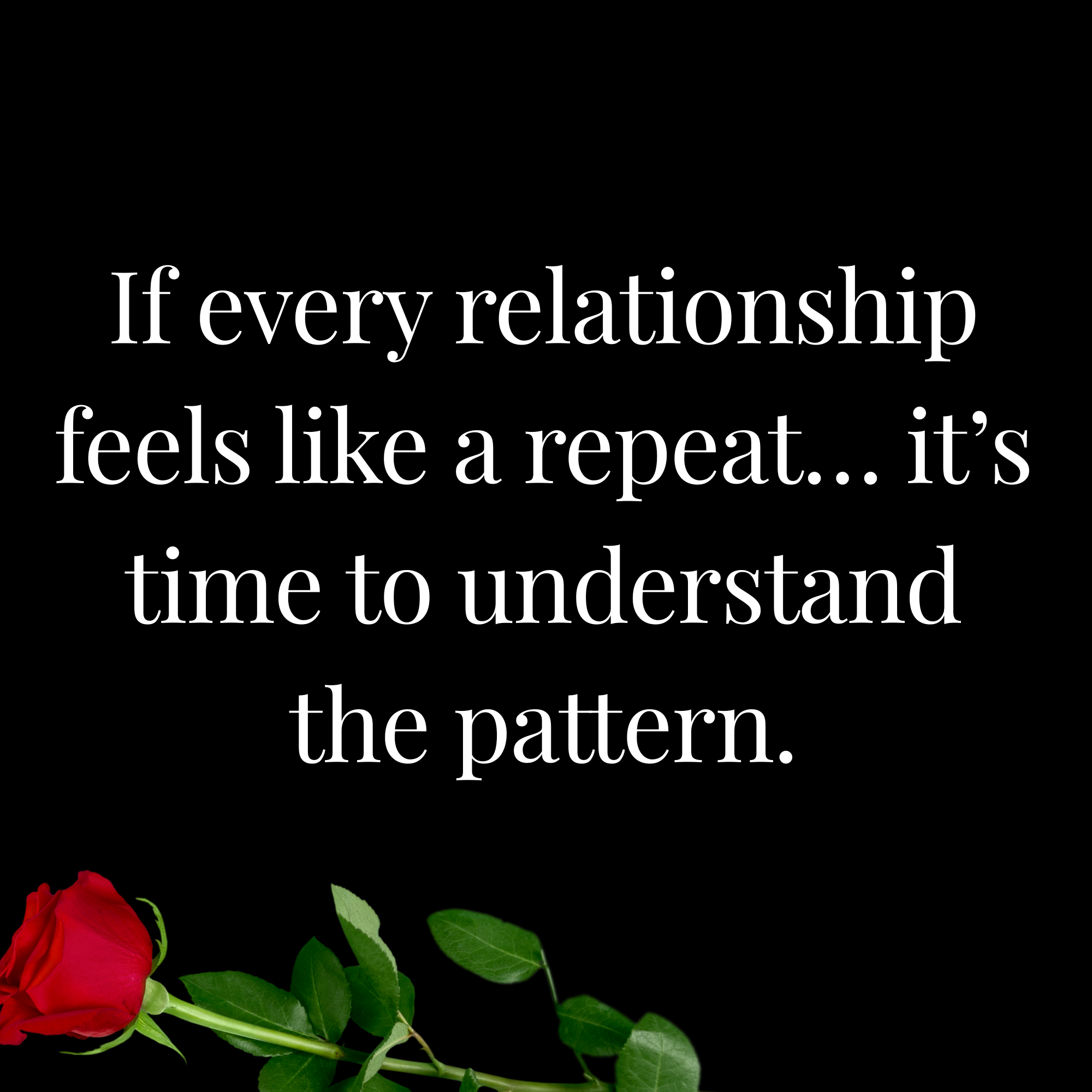 Why Do I Attract the Same Partners?