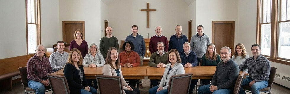 Members of a Minnesota Walk to Emmaus community gathered for a Fourth Day meeting.