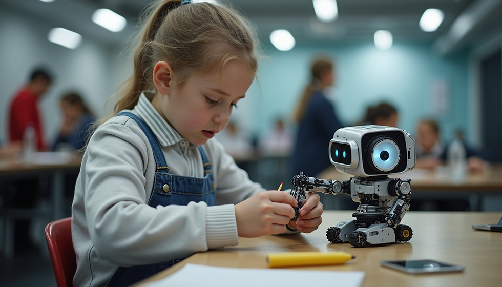 Empowering Future Innovators Supporting Girls in STEM Through Robotics in Public Schools