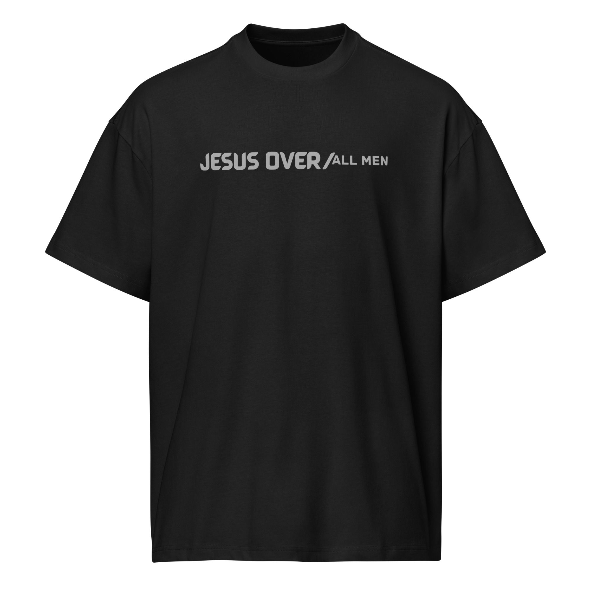 Jesus over all / Men’s box tee