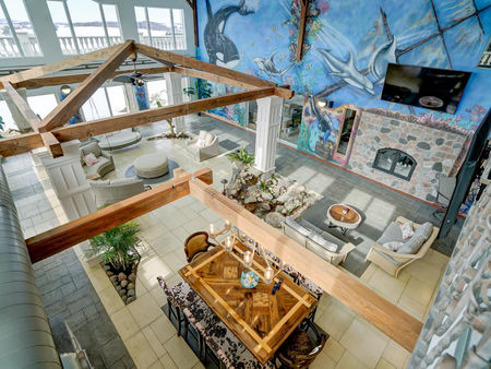 Indoor Lanai with Water Feature
