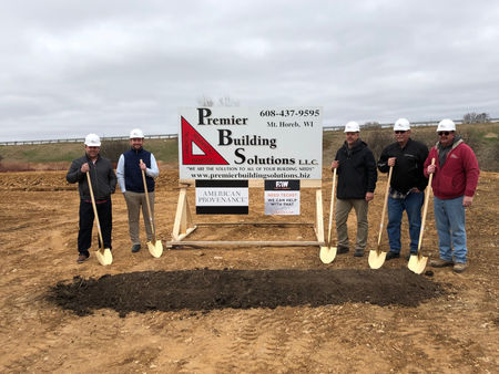 Premier Building Solutions Breaks Ground on Second Tenant Facility.