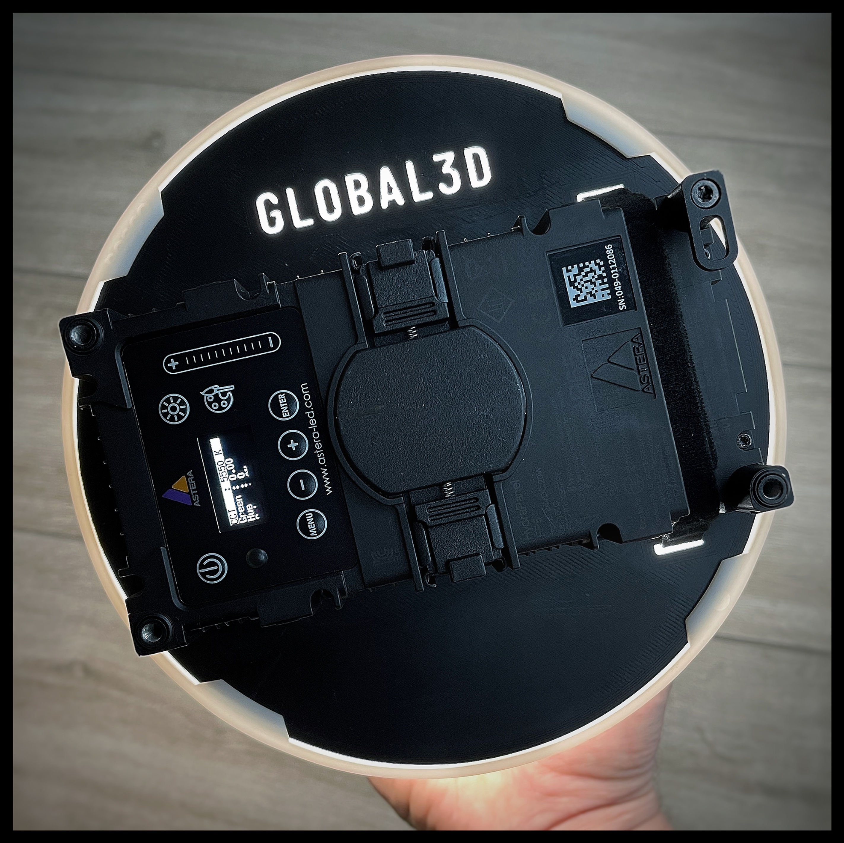 DMG DOT Dome Diffuser Backplate/Adaptors