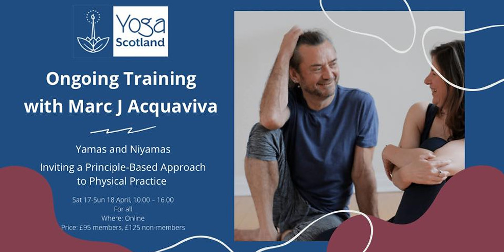 Ongoing Training weekend for Yoga Scotland (all can book)