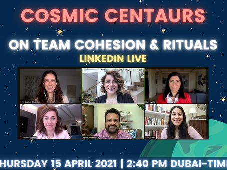 Centaur Rituals: On team cohesion and rituals