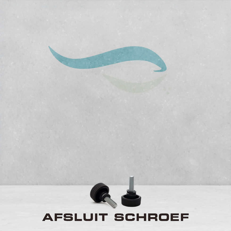2x afsluit schroef Discover