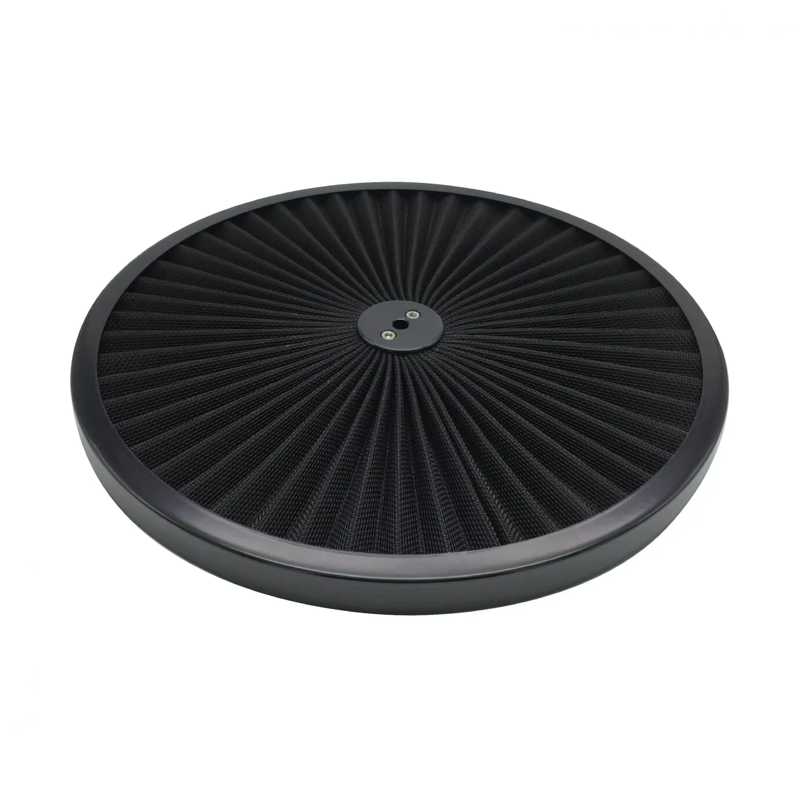 14″ Round Super Flow Air Cleaner Top (Black Lip)