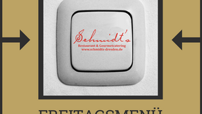 FREITAGSMENÜ zum Abholen am 8. Mai