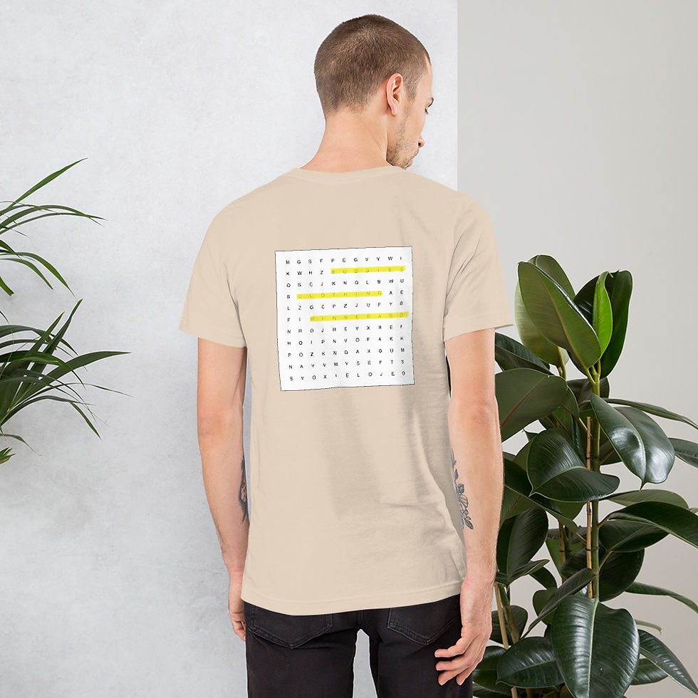 Short-Sleeve Unisex T-Shirt - Crossword