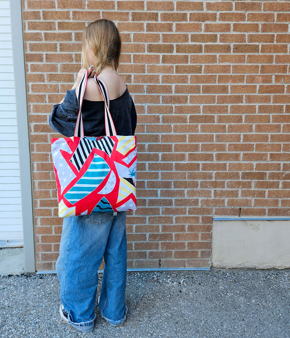 BAG BAG reversible tote Canada handmade