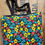 Thumbnail: 1960s Flower Power & Black | Reversible Vintage Tote BAG BAG