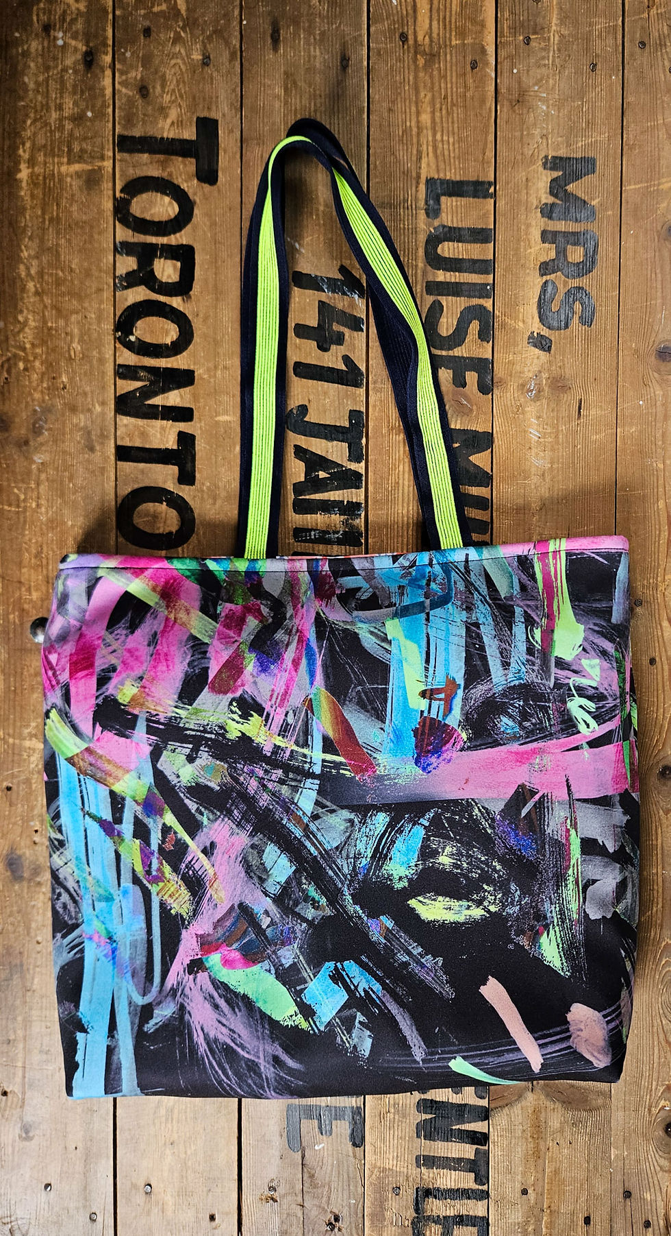 Thumbnail: 90s Graffiti print & 1970s hot pink print | BAG BAG