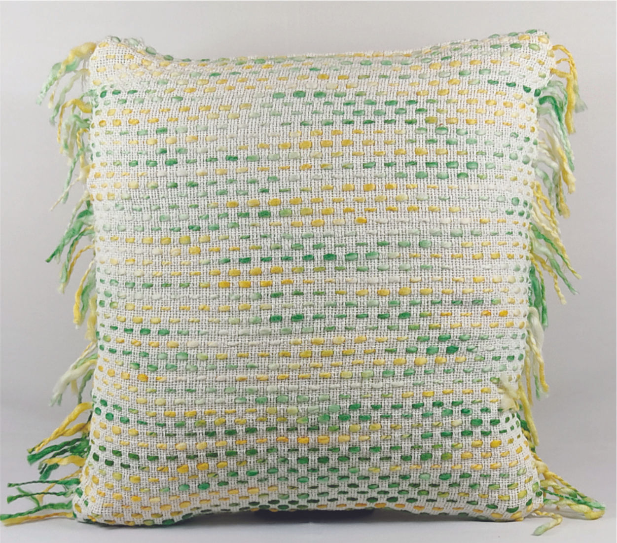 Foliage Green Multitone Dyed Pillow