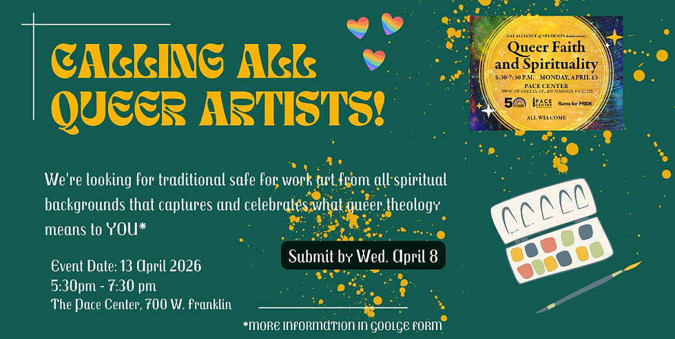 Calling Queer Artists of All Spiritual Backgrounds! Live