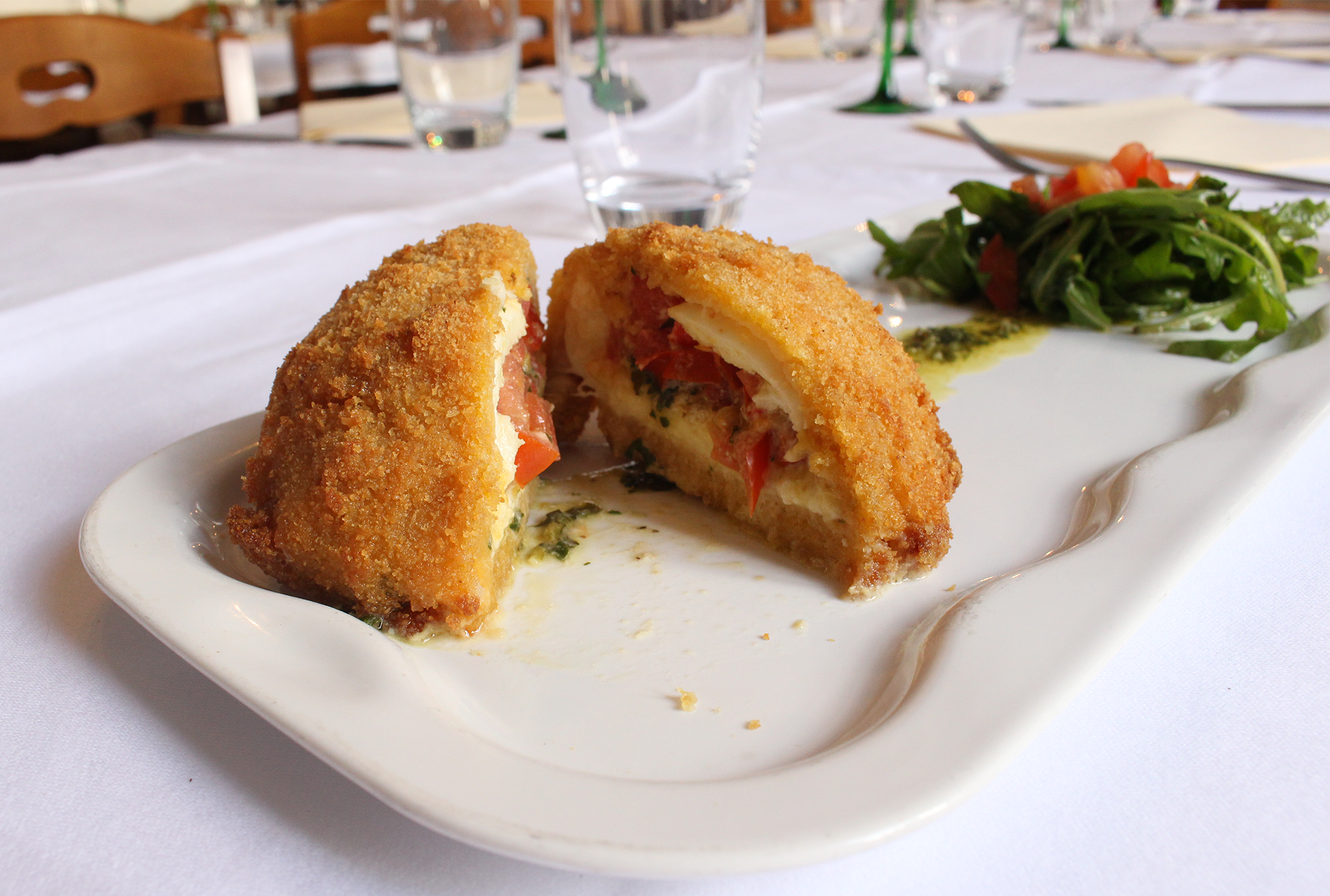 Cromesquis de Mozzarella di Bufala