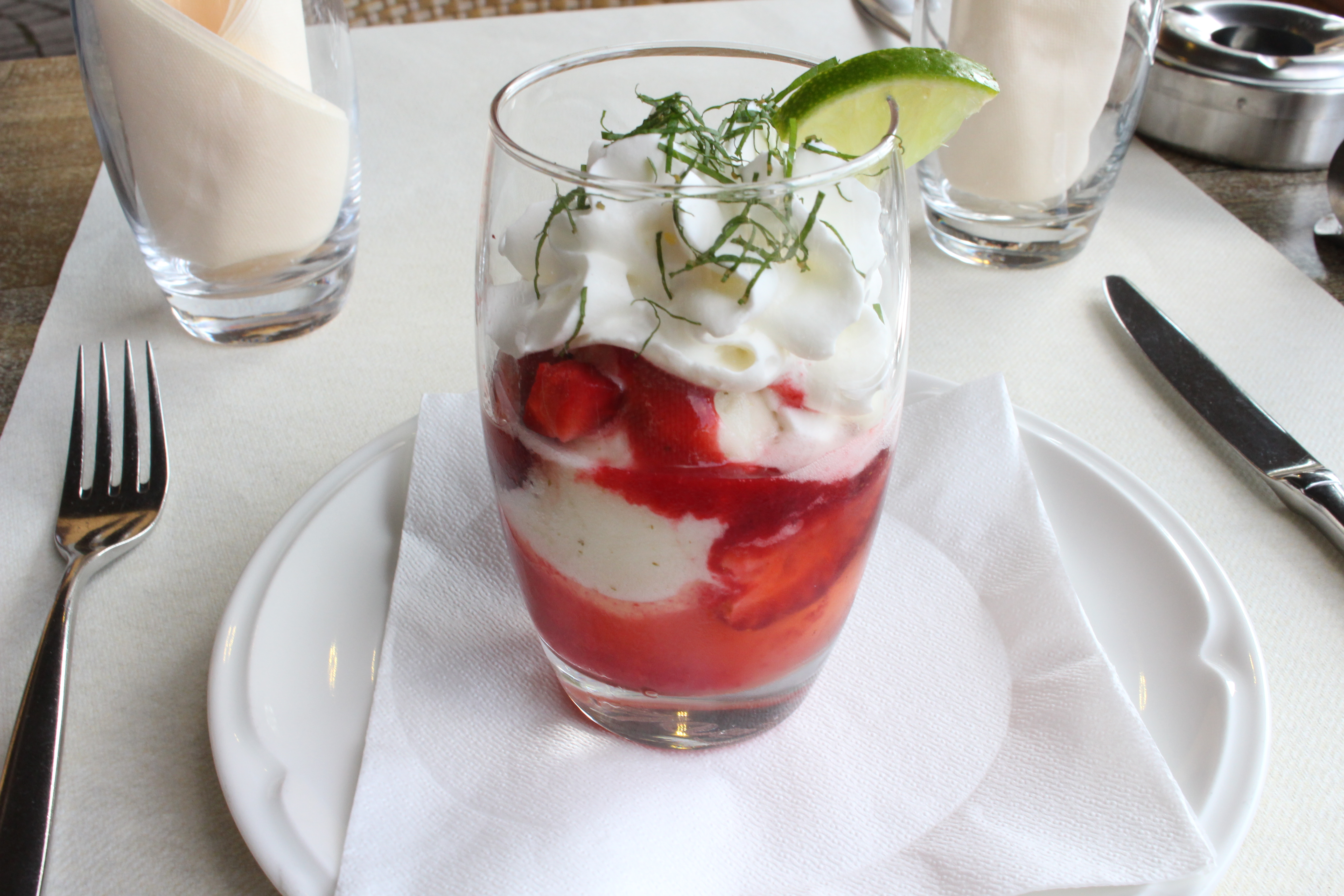 Coupe Mojito Fraise