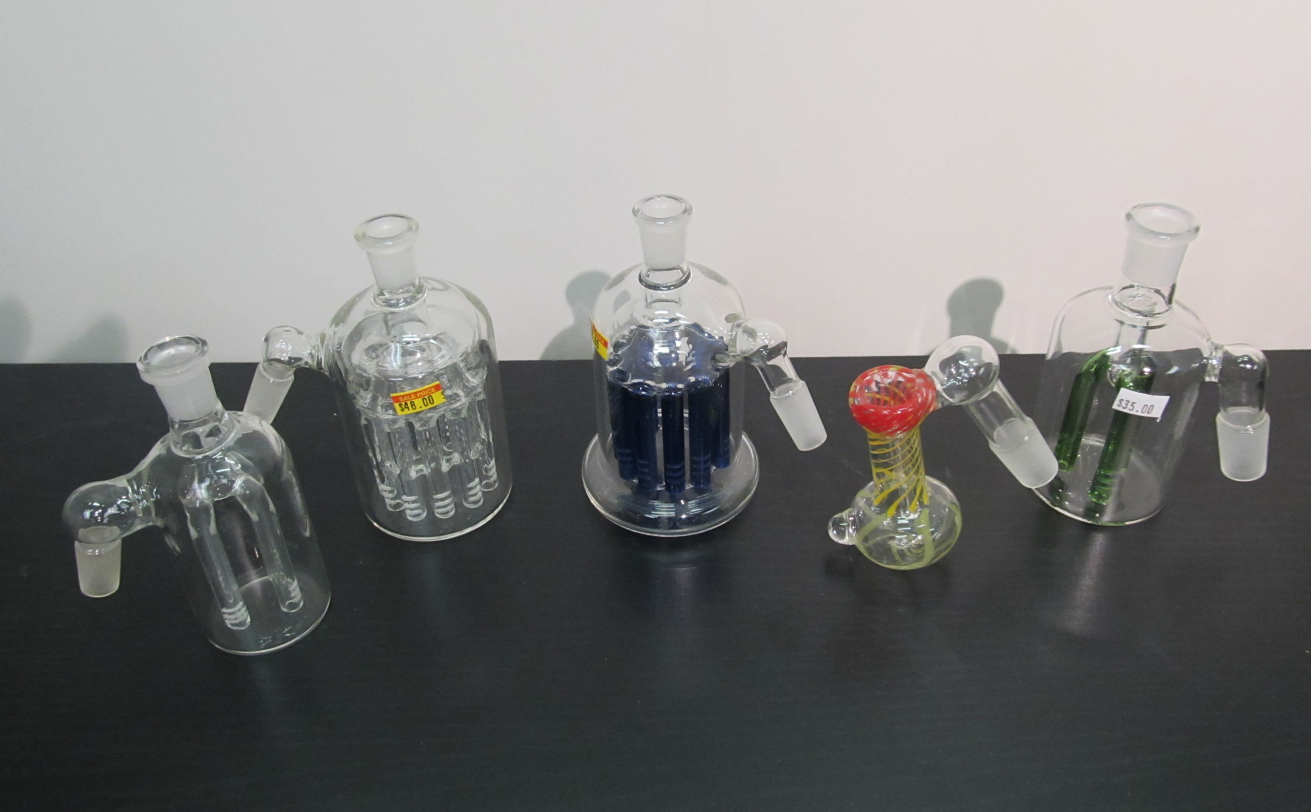 Glass ashcatchers 14mm- 19mm