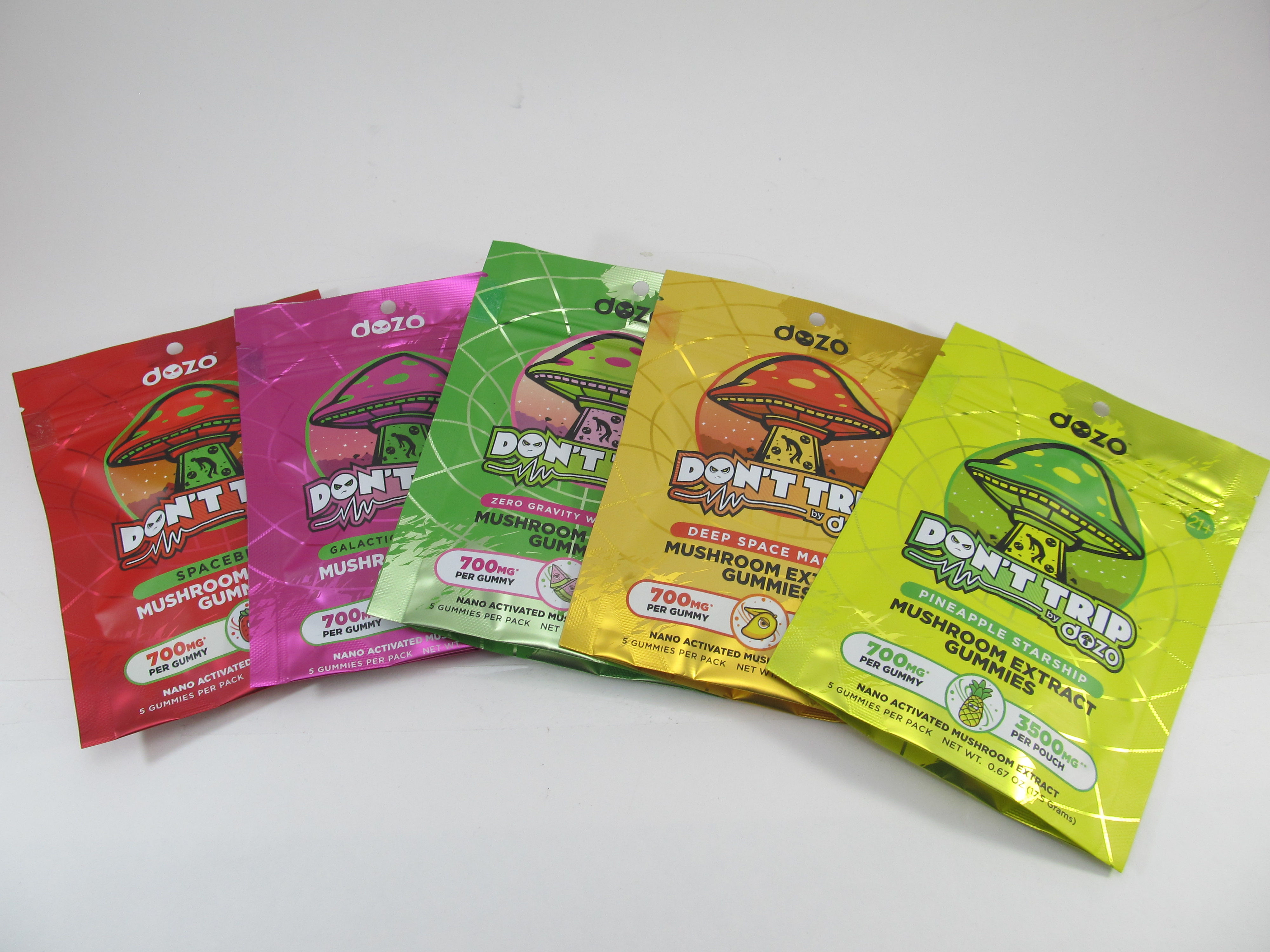 Dozo Don't Trip Mushroom Gummies