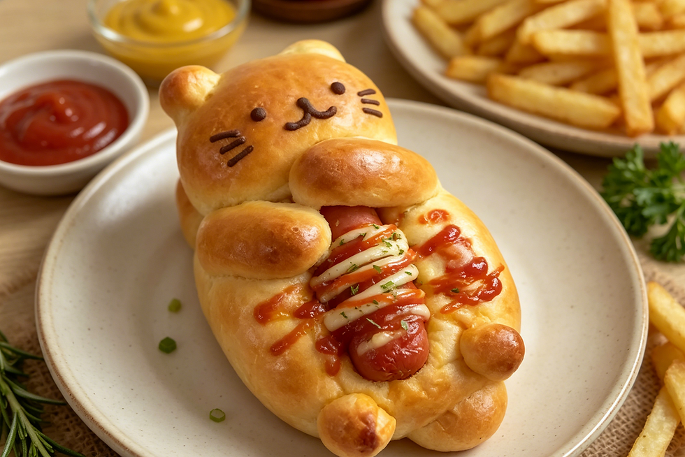 Sea Otter Sausage Buns