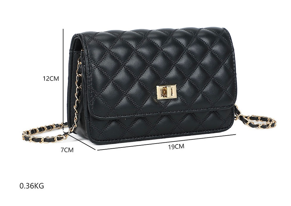 Miniature : SAC BANDOULIERE MATELASSE HY5451