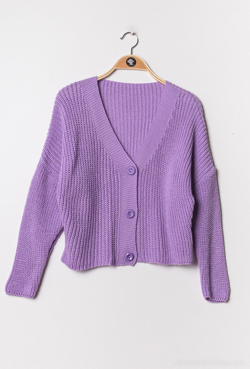 Miniature : GILET EN MAILLE SIMPLE